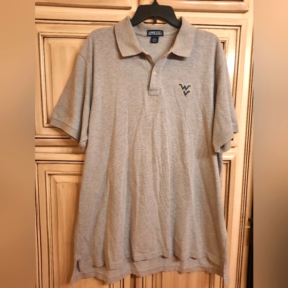 Lands End WV Mountaineers Grey‎ Polo! Size XL - Picture 1 of 5